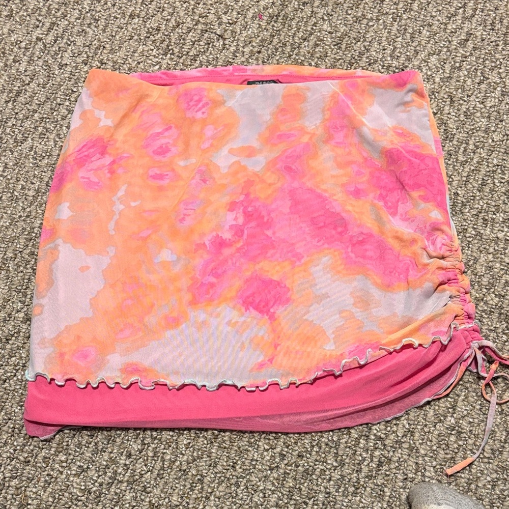 Wild Fable Pink and Orange Skirt